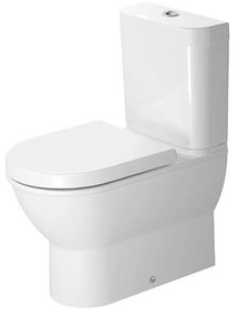 DURAVIT Darling New WC misa kombi s hlbokým splachovaním, Vario odpad, 370 x 630 mm, biela, s povrchom HygieneGlaze, 2138092000