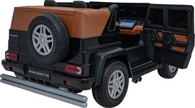 Elektrické autíčko Mercedes Benz MAYBACH G650 čierne