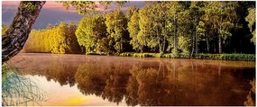 Obraz - Za riekou (120x50 cm)