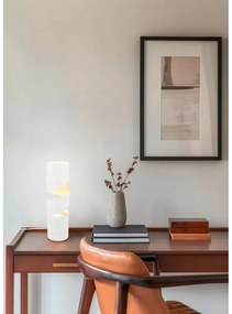 Biela stolová lampa (výška 35 cm) Stream – Trio