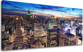 Obraz na stenu PANORÁMA MESTO ME049E13 - 70x140 cm