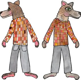 MARIONETINO – Vlk – bábka (výpredaj)