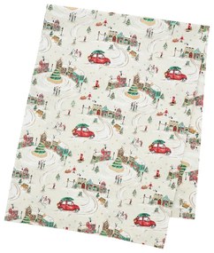 Bavlnený obrus 137x229 cm Christmas Town – Catherine Lansfield