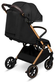 Lionelo - Športový kočík CLOE čierna/zlatá