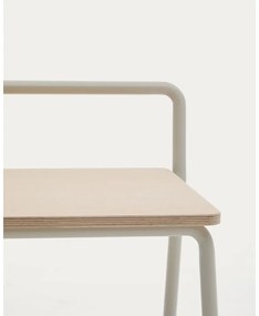 Béžová/v prírodnej farbe lavica Tinn – Kave Home