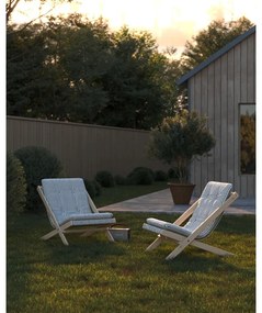 Skladacie kreslo Karup Design Boogie Raw/Wheat Beige