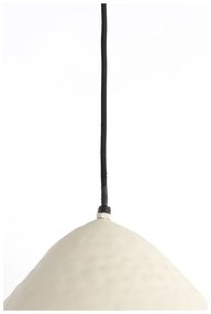 Krémové závesné svietidlo ø 32 cm Elimo – Light &amp; Living
