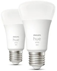 LED žiarovka Philips HUE White A60 E27/9 W 800 lm 2700 K 2 ks