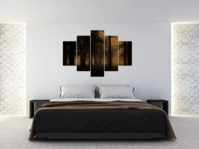 Obraz - Temný les (150x105 cm)