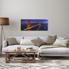 Obraz - Golden Gate Bridge (120x50 cm)