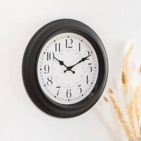 Nástenné hodiny Nelson, čierna