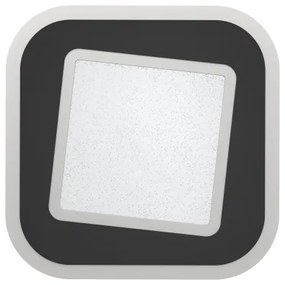 Eglo 901241 - LED Stmievateľné stropné svietidlo MACCHIONI LED/20W/230V čierna + DO