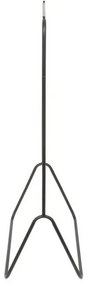 Stojan na šaty Compactor FYN 80 x 41 x 147 cm, čierna