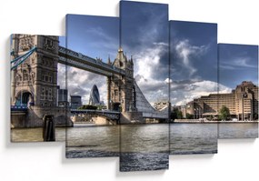 Obraz - Tower Bridge v Londýne (150x105 cm)