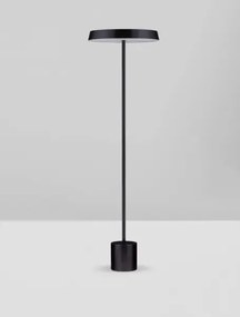 LED čierna stojaca lampa Vetro