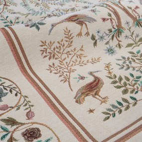 EUROFIRANY GOBELÍNOVÝ OBRUS NATURAL 140X240 CM VZOROVANÝ