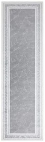 Koberec / Behúň GLOSS 2813 27 ramka, grécky - sivý