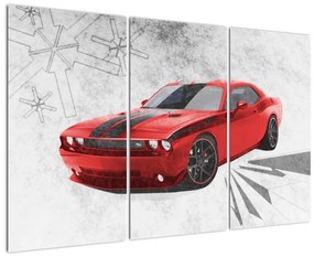 Dodge Challenger - obraz autá