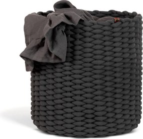 Látkový košík ø 40x40 cm Peach Skin Round XL – Bigso