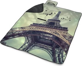 Sablio Plážová deka Eiffelova veža  3: 200x140 cm