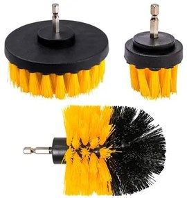 Drel Sada 3 kefiek na čistenie CON-ASN-9101