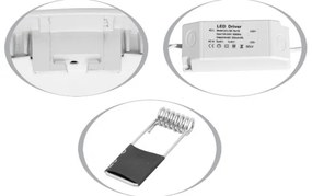 LED Podhľadové svietidlo RAFA LED/25W/230V 2700K IP44