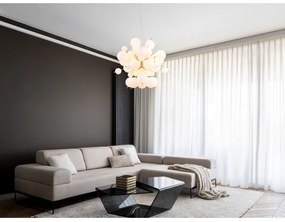 Globo 15633HO - Luster na lanku UDO 6xE14/25W/230V pr. 55 cm biela