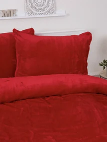 Francúzske obliečky mikroplyš Exclusive – Laura tmavo červená
