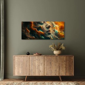 Obraz - Tvár vo vesmíre (120x50 cm)