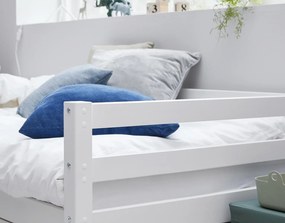 Jednolôžková posteľ ACTIMA 90x200 cm biela