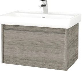 Kúpeľňová skrinka s umývadlom Dřevojas Bono 64,5x39 cm Cafe umývadlo Q 203252