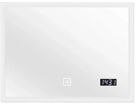 Aquamarin Kúpeľňové zrkadlo s LED osvetlením, 80 x 60 cm