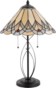Stolná lampa Tiffany Peaceful - 40*60 cm 2x E27/60W