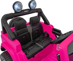 Ramiz Jeep Wrangler Rubicon Ružové vozidlo