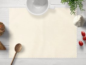 Biante Teflónové prestieranie na stôl TF-001 Smotanové 30x40 cm