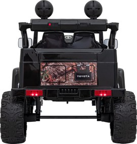 Ramiz Elektrické autíčko Toyota FJ Cruiser čierne terénne + ovládač