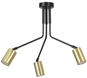 VERNO 3 | dizajnová stropná lampa Farba: Čierna
