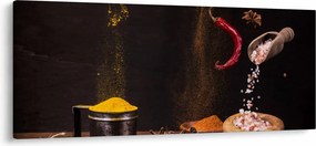 Obraz - Korenie v pohybe (120x50 cm)