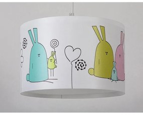Rabalux 72166 - Detský luster na lanku FLAPPY 1xE27/40W/230V