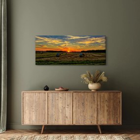 Obraz - Dedinské balíky (120x50 cm)