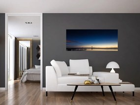 Obraz majáka v diaľke (120x50 cm)