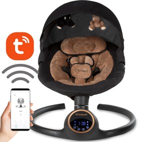 Elektrické hojdacie kreslo Kidwell REVE 2 v 1 s Bluetooth a aplikáciou Tuya