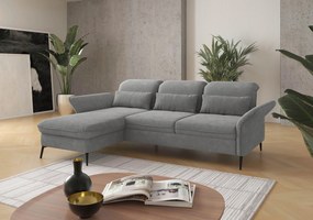 XXXLutz ROHOVÁ SEDAČKA, textil, sivá Sit & More - Sedačky - 000144011814
