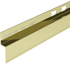 Mexen Line-B lišta 130 cm, zlatá lesklá, 185003130U