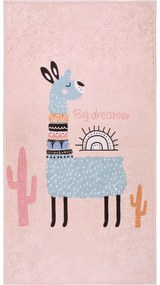 Ružový prateľný detský koberec 80x120 cm Big Dreamer Camel – Vitaus