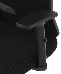Autronic BONTEC Kancelárska stolička, výškovo nastaviteľná, čierna sieťovina, KA-R216 BK Farba: Čierna