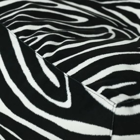 Taburetka Cubo zebra