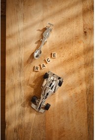 Antikoro detská lyžička v striebornej farbe Plane – Zilverstad