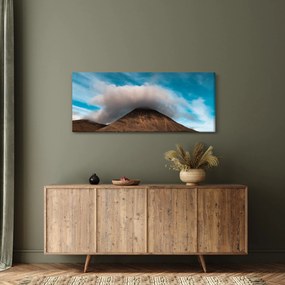 Obraz - Mrak nad vrcholkom (120x50 cm)