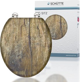 Eisl Sanitär WC sedadlo MDF Solid Wood 80024